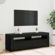 vidaXL TV-skåp Svart 120 x 35 x 40 cm Konstruerat trä