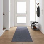 vidaXL Matta-runner Ljusgrå 80 x 500 cm tyg