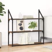 vidaXL Vägg hylla Gammalt trä 80 x 21 x 78,5 cm Konstruerat trä