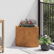 vidaXL Hörnställning Rostig 30 x 30 x 35 cm cortenstål