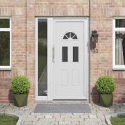 vidaXL Planteringskärl 2 pcs Olivgrön 30 x 30 x 30 cm Stål