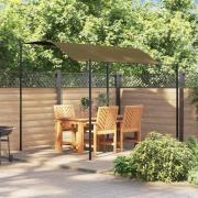 vidaXL Paviljong 3x2,4 m taupe 180 g/m²