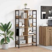 vidaXL Hyllsystem Artisan Ek 82 x 32 x 144,5 cm Konstruerat trä