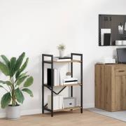 vidaXL Hyllsystem Artisan Ek 56 x 34 x 96 cm Konstruerat trä