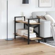 vidaXL Hyllsystem Artisan Ek 100 x 33,5 x 64 cm Konstruerat trä