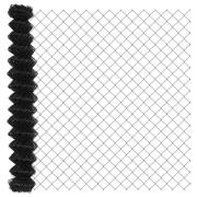 vidaXL Kedjelänk Stängsel Grå 25 x 1.6 m Stål