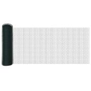 vidaXL Hexagonstängsel Grön 0.4 x 10 m Stål