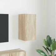 vidaXL TV Vägghylla Sonoma 30 x 31 x 60 cm Konstruerat trä