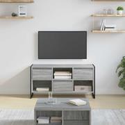 vidaXL TV-skåp med låda Grå Sonoma 100 x 36 x 49,5 cm Konstruerat trä