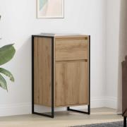 vidaXL Sideboard Artisan Ek 81 x 36 x 150.5 cm Konstruerat trä
