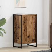 vidaXL Sideboard Gammalt trä 43 x 36 x 75,5 cm Konstruerat trä