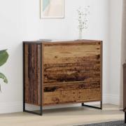 vidaXL Sideboard Gammalt trä 79 x 36 x 75.5 cm Konstruerat trä