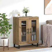 vidaXL Sideboard Artisan Ek 69,5 x 34 x 90 cm Konstruerat trä