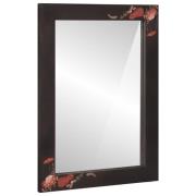 vidaXL Spegel Väggmonterad Flerfärgsdesign 70 x 50 x 3 cm Glas