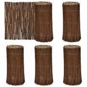 vidaXL Gräsgaranti 5 pcs Brun 200 x 30 cm