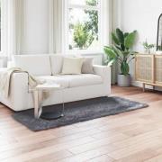 vidaXL Fusk Skinnmatta Tafalla Antracit 80 x 200 cm Polyester