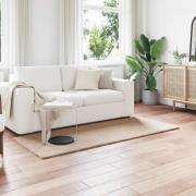 vidaXL Fusk-kaninpälsmatta Olite Taupe 80 x 200 cm Polyester