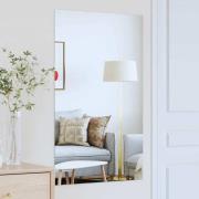 vidaXL Väggspegel 100 x 60 cm härdat glas