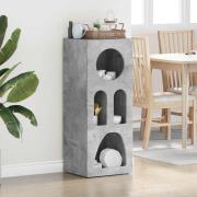 vidaXL Sideboard Betonggrå 40 x 35 x 100.5 cm Konstruerat trä