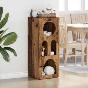 vidaXL Sideboard Gammalt trä 40 x 35 x 100.5 cm Konstruerat trä