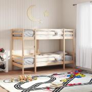 vidaXL Dagbädd 80x200 cm massiv furu