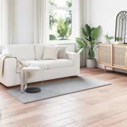 vidaXL Fusk-kaninpälsmatta Olite Grå 100 x 200 cm Polyester