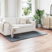 vidaXL Fusk-kaninpälsmatta Olite Antracit 100 x 200 cm Polyester