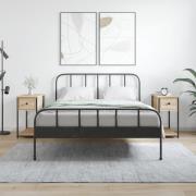 vidaXL Sängbord 2 st sonoma-ek 30x60x60 cm konstruerat trä