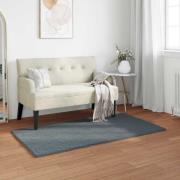 vidaXL Halkfri imitationskaninpälsmatta Olite Antracit 60 x 110 cm