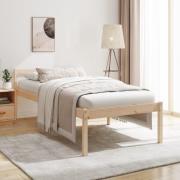 vidaXL Säng 90x190 cm massiv furu
