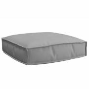 vidaXL Kudde Grå 60 x 60 x 12 cm Oxford Tyg