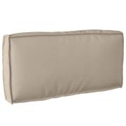vidaXL Kudde Taupe 80 x 40 x 12 cm Oxford Tyg