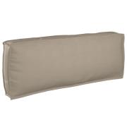 vidaXL Kudde Taupe 120 x 40 x 12 cm Oxford Tyg