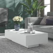 vidaXL Soffbord vit 100x49,5x31 cm konstruerat trä