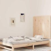 vidaXL Väggmonterad huvudgavel 95,5x3x90 cm massiv furu