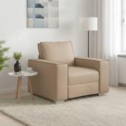 vidaXL Soffa Cappuccino 99 x 78 x 84 cm tyg