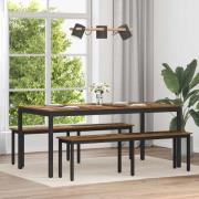 vidaXL Matbord Konstruerat trä