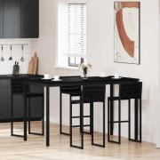 vidaXL Stående Barbord Konstruerat trä