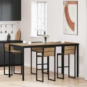 vidaXL Stående Barbord Konstruerat trä