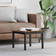 vidaXL Kaffeebord Rökek 50 x 50 x 36 cm Konstruerat trä