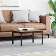 vidaXL Kaffeebord Artisan Ek 70 x 50 x 36 cm Konstruerat trä