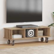 vidaXL TV-bänk Artisan Ek 100 x 35 x 35 cm Konstruerat trä