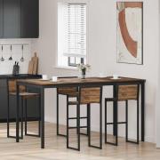 vidaXL Matbord Konstruerat trä