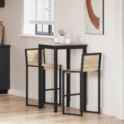 vidaXL Matbord Konstruerat trä