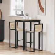 vidaXL Matbord Konstruerat trä