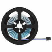 vidaXL LED Band 4 pcs Svart och Transparent 120 x 0,8 x 0,3 cm