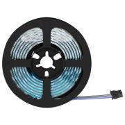 vidaXL LED Band 24 pcs Svart och Transparent 170 x 0,8 x 0,3 cm