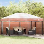 vidaXL Gazebo överdrag ersättning Transparent 400 x 300 x 32 cm PVC
