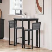 vidaXL Stående Barbord Konstruerat trä