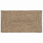 vidaXL Områdesmattor Naturlig och svart 60 x 110 cm Jute